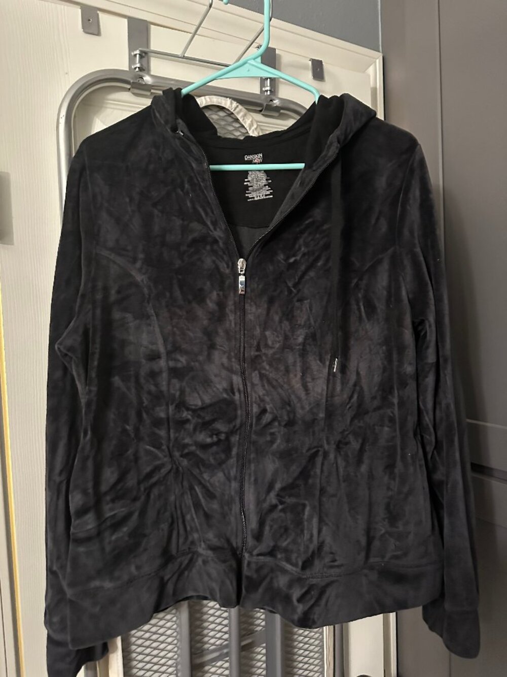 Velvet hoodie